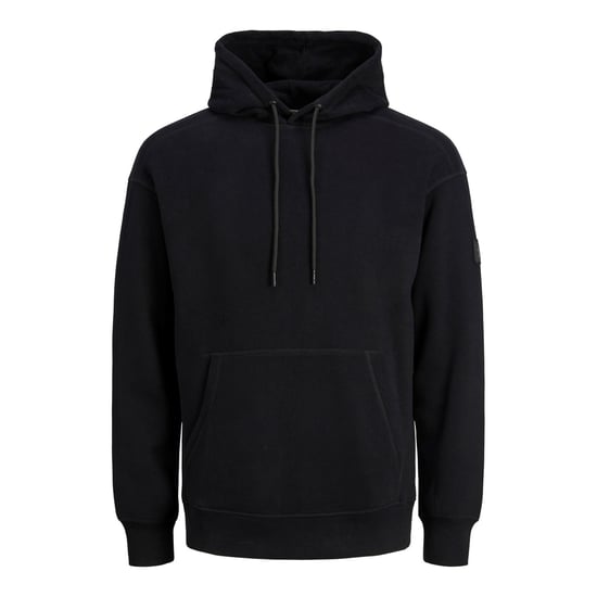 Jack & Jones Sudaderas con capucha Jcoclassic Waffle Sweat Hood Negro - Image 1