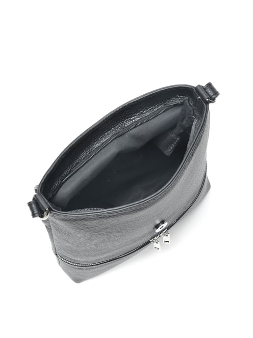 Roberta M SS22 RM 1758 Black Leather Bag - Image 4