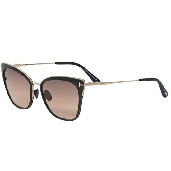 Tom Ford Faryn FT0843 01F Gafas de sol en oro rosa brillante - Image 2