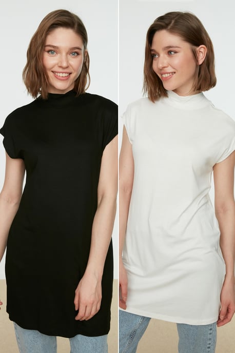 Trendyol Women's Straight Modest Tunic - Image 1