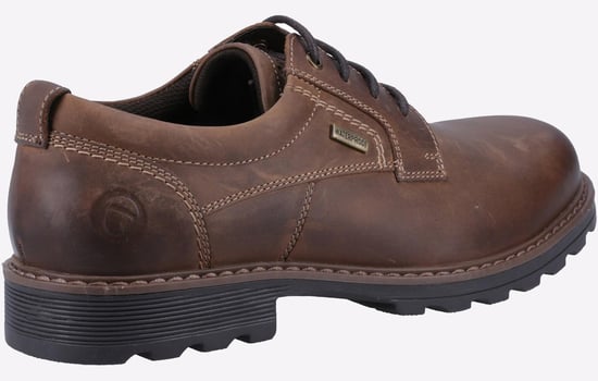 Cotswold Tadwick WATTERPROOF Leather Shoes Mens - Image 3