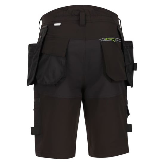 Regatta Mens Infiltrate Detachable Holster Pocket Shorts (Black) - Image 2