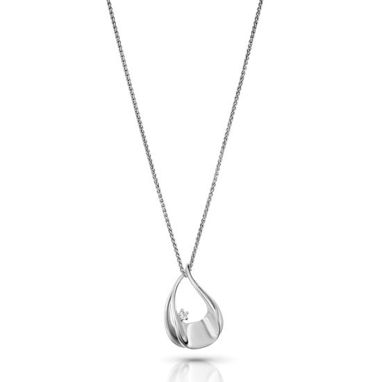 Orphelia 'Etoile' Women's 925 Sterling Silver Set: Chain-Pendant + Earrings - Silver SET-7524