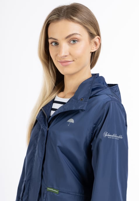 Schmuddelwedda rain jacket - recycled material bridgeport - Image 3