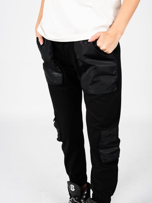 Pantalón La Haine Inside Us LW558 Mujer Negro - Image 5