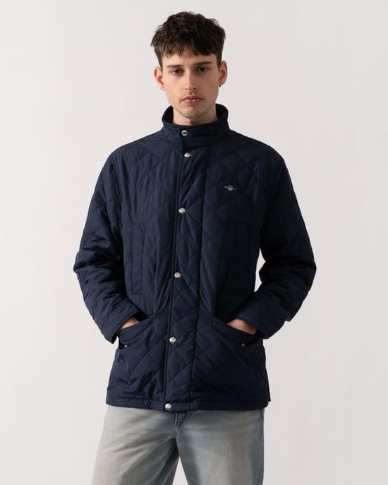 GANT Mens Quilted Windcheater Mid Jacket - Image 1
