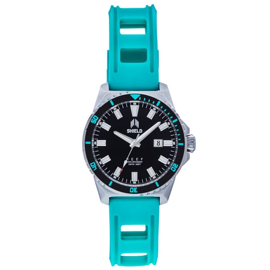 Shield Reef Strap Watch w/Date