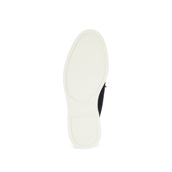 Men's Boss Sienne Moccasin Shoes in Dark Blue