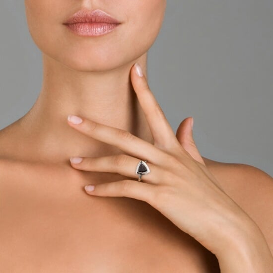 Orphelia Women's 925 Sterling Silver Ring - Silver ZR-3653 - Image 5