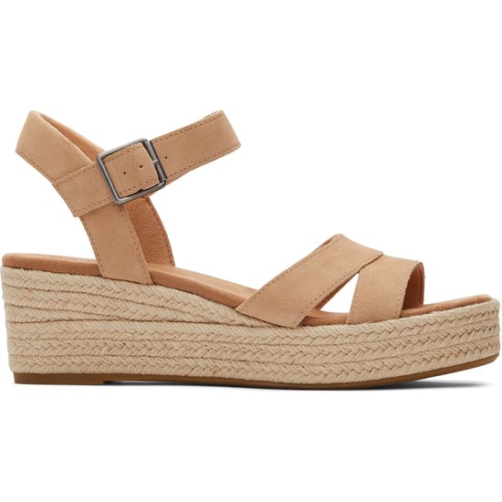 TOMS Audrey 100% Cow Women's Honey Wedges - Image 5