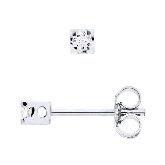 DIADEMA - Earrings - Diamonds and Silver
