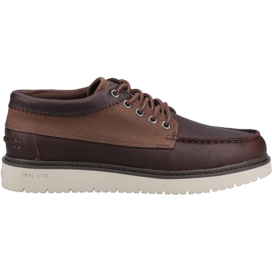 TOMS TRVL Lite Forrest Leather Men's Brown Lace-Up Shoes - Image 5