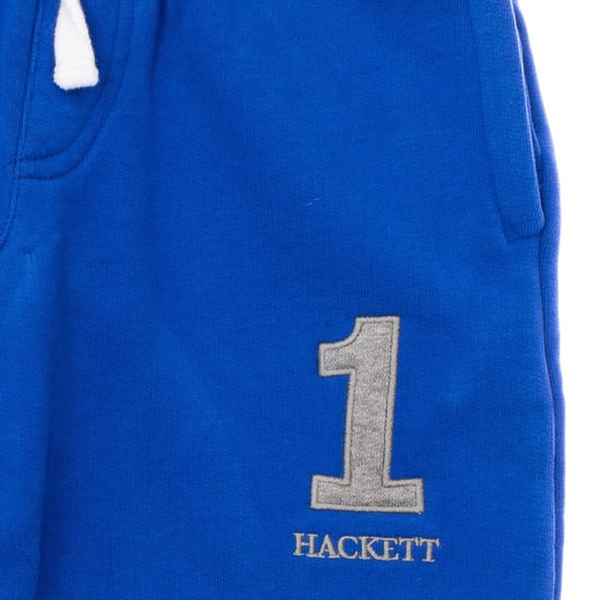 Boy's track pants with drawstrings and straight-cut hems HK210363