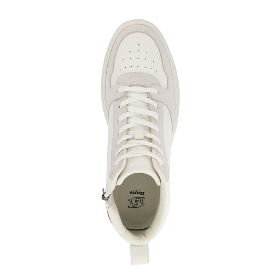 Dune Mens Strictly - High Top Perforated Trainers