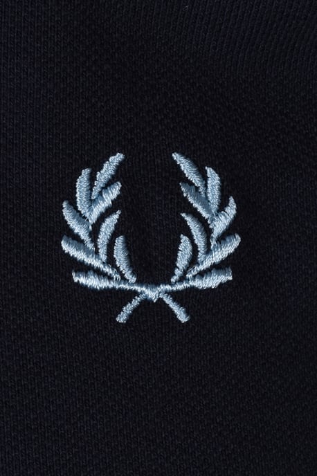 Fred Perry La Original Made In England Camiseta Polo Azul Marino - Image 3