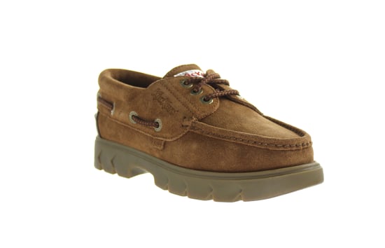 Kickers Lennon Boat Mens Brown Shoes