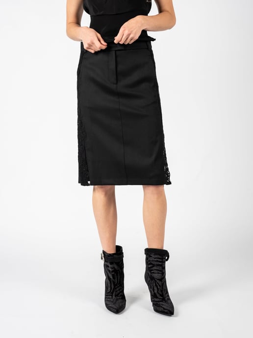 Pinko Falda Glorietta Mujer Negro - Image 3