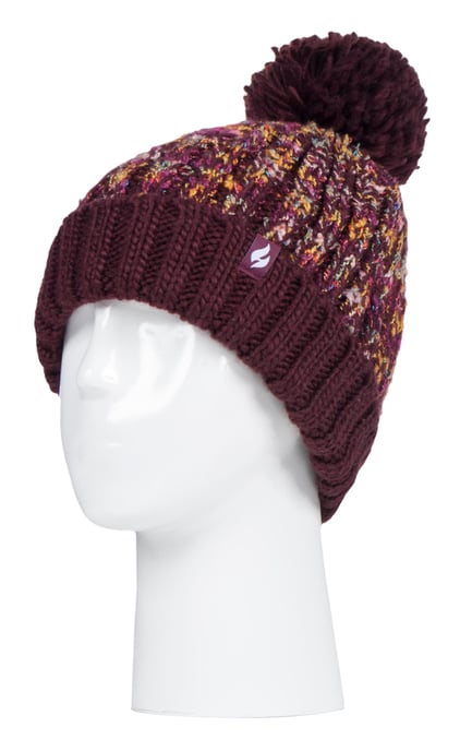 HEAT HOLDERS - Gorro térmico de invierno para mujer con pompón grande - Image 1