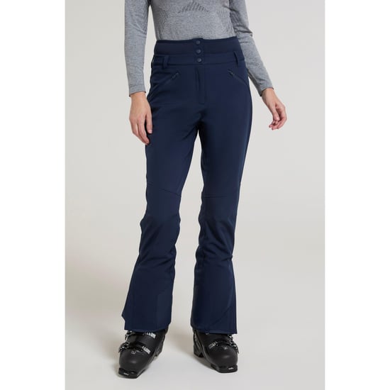 Mountain Warehouse Womens/Ladies Avalanche RECCO High Waist Ski Trousers (Dark Blue) - Image 1