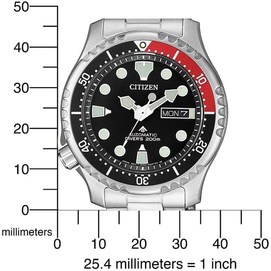 Citizen Promaster Marine Men's Silver Watch NY0085-86EE - Image 4