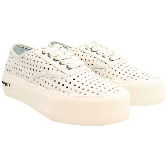 Zapatos Blancos Seavees Legend Platform Portal para Mujer - Image 2