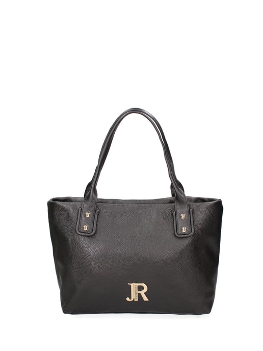 John Richmond Bolso de hombro Mujer BLACK AND GOLD - Image 1
