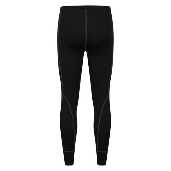 Mountain Warehouse Mens Asgard Merino Wool Base Layer Set (Black)