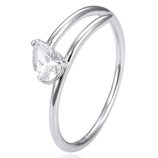Gena.paris 'Shine' Women's 925 Sterling Silver Ring - Silver GR1068-W - Image 1