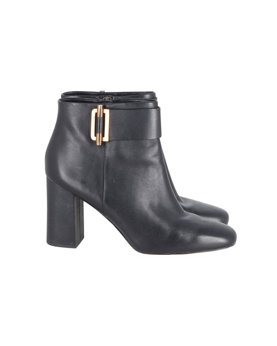 Michael Kors Gloria Ankle Boots in Black Leather - Image 1