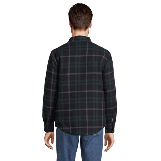 SOLS Unisex Adult Noah Checked Overshirt (Green Empire) - Image 2