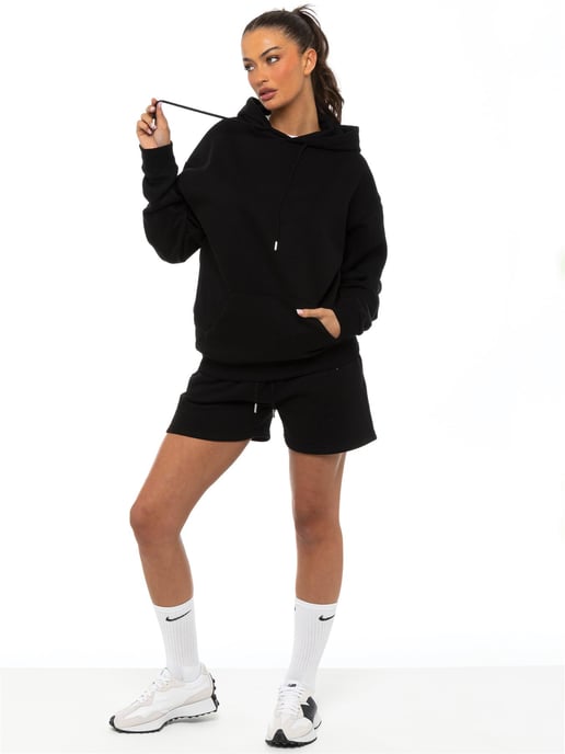 Chándal Enzo Womens Oversized Hoodie With Shorts - Image 2
