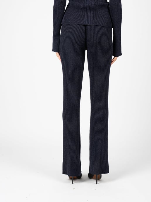 Pinko Pantalón Campanello Mujer Azul - Image 4