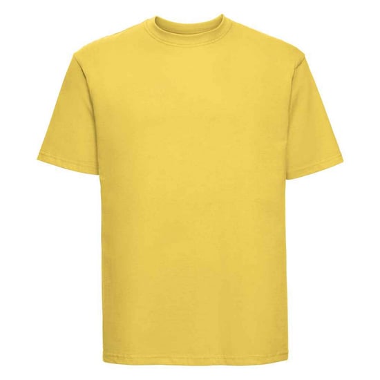 Russell Mens Ringspun Cotton Classic T-Shirt (Yellow) - Image 1