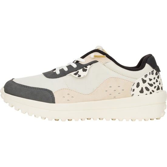HEYDUDE Hayden Shine Polyester Women's Ivory/Multi Trainers - Image 5