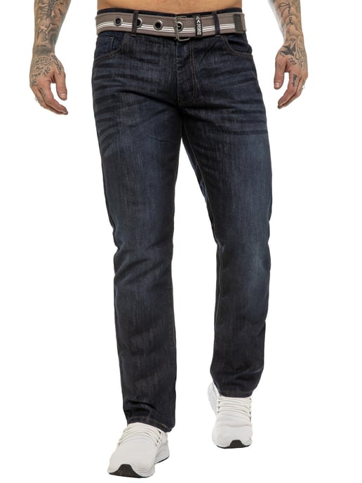 Enzo | Vaqueros de diseño para hombre -Indigo - Image 1
