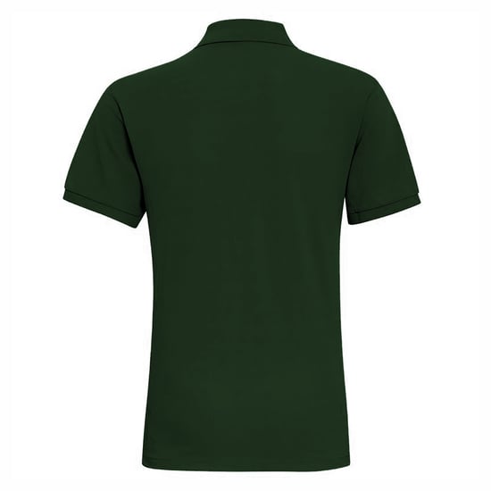 Asquith & Fox Mens Plain Short Sleeve Polo Shirt (Bottle) - Image 2