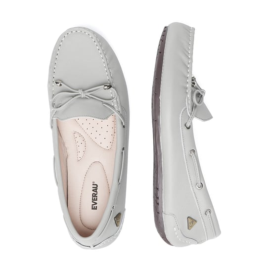 EVER AU Australia Mujeres Mocasines de Cuero Grebes - Image 3