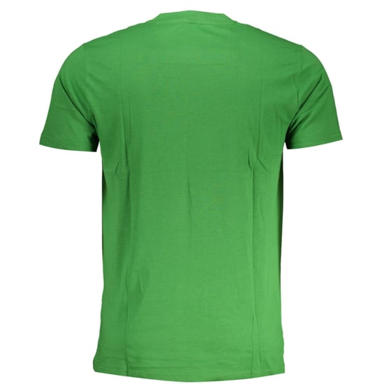 Camiseta Verde con Logo Negro Bold de Cavalli Class - Image 2