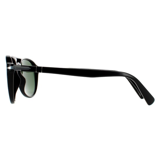 Gafas de sol Persol Aviador Unisex Negros Verdes - Image 3