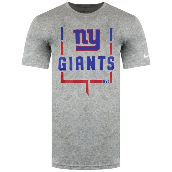 Camiseta gris para hombre Nike NFL New York Giants Legend Goal Post - Image 1