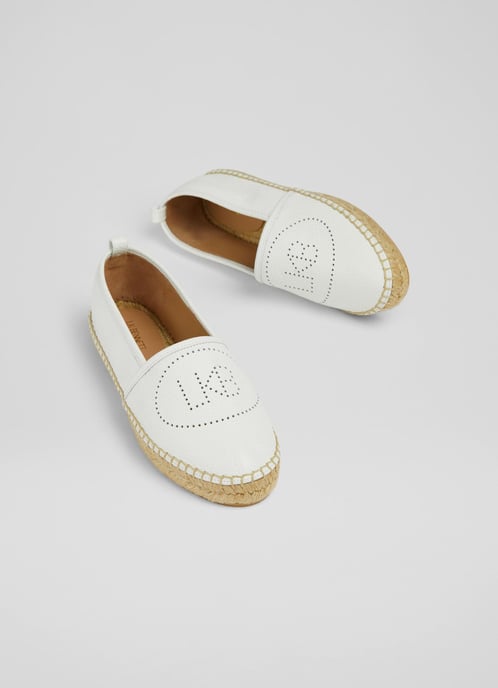 LK Bennett Alexa Flats, White