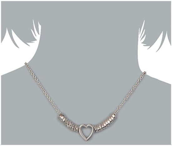 Orphelia Women's 925 Sterling Silver Necklace - Silver ZK-2615 - Image 4