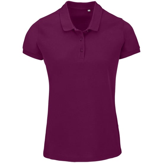 SOLS Womens/Ladies Planet Piqué Organic Polo Shirt (Astral Purple) - Image 1