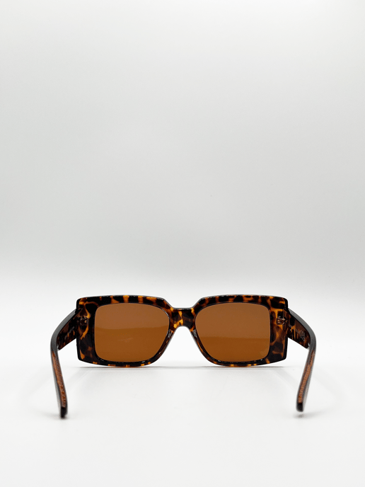 Oversized Square Frame in Tortoiseshell