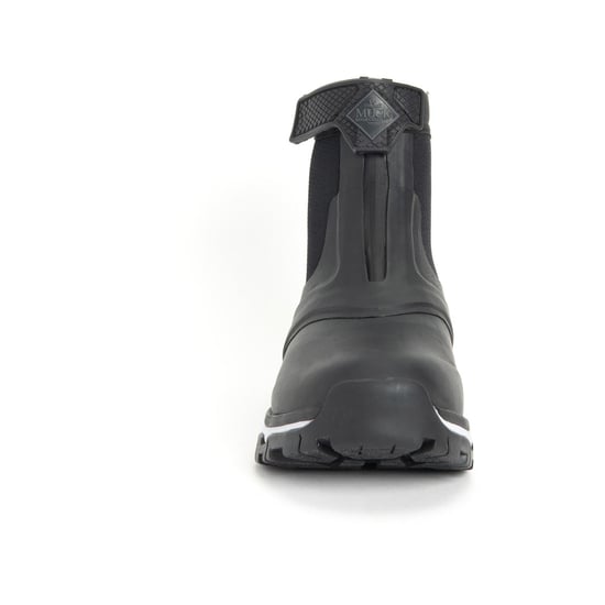 Muck Boots Apex Mid Zip Rubber Black/White Wellington Boots - Image 5