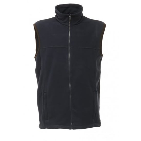 Regatta Haber II Full-Zip Bodywarmer Fleece Anti-Pill Jacket (250 GSM) (Dark Navy)