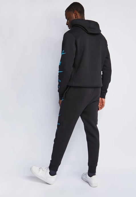 Chándal con capucha Nike Sportswear Standard Issue en negro - Image 2