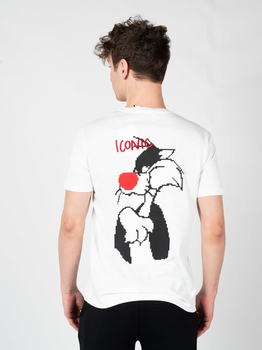 Iceberg T-Shirt del hombre Blanco - Image 4