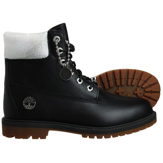 Timberland 6inch Heritage Cupsole Womens Black Boots - Image 5