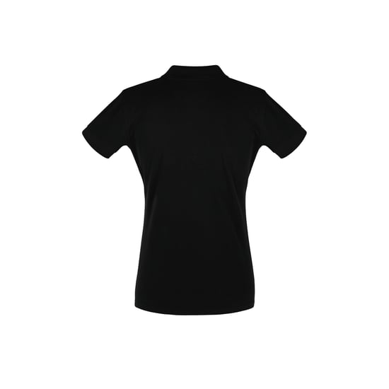 SOLS Womens/Ladies Perfect Pique Short Sleeve Polo Shirt (Black) - Image 2
